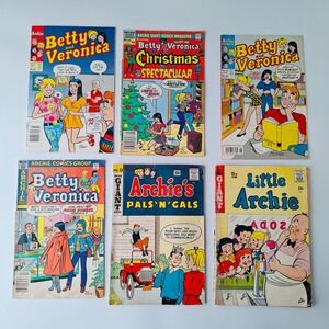 30 VTG Comics Lot Archie Betty Veronica Jughead Richie Rich Heathcliff 1960s-80s